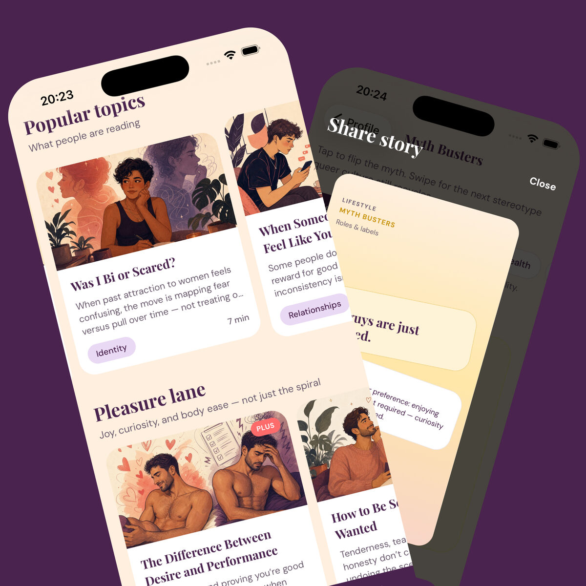 Artículos educativos de Gaydex — temas populares y sección de placer