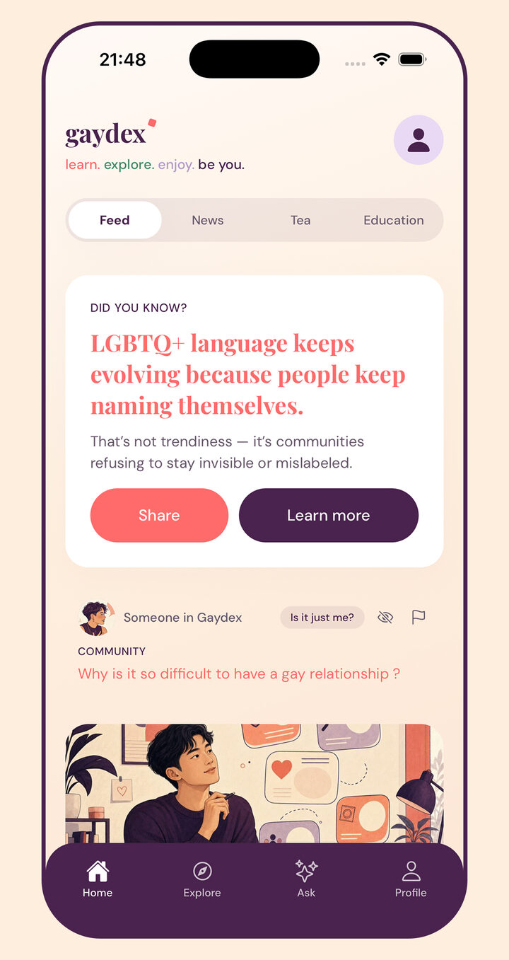 Un muro saludable — Inicio está diseñado para ofrecer contenido de calidad + una pizca de humor y diversión de la comunidad.